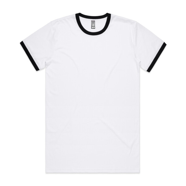 Mens Ringer Tee Front