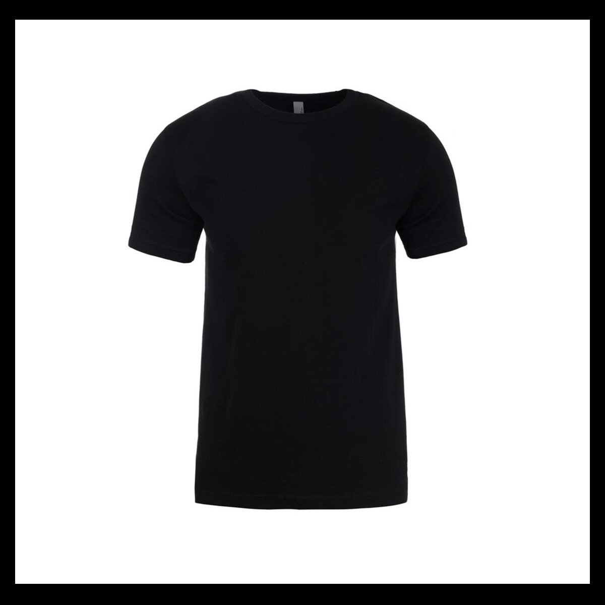 Mens Fitted Cotton Tee Front